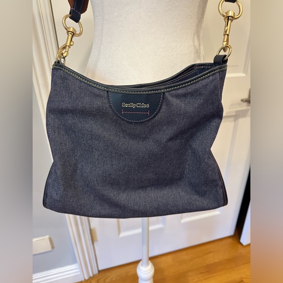 SEE BY CHLOE Small Denim Joan Bag - Picture 5 of 12